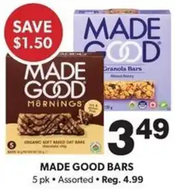 Colemans Made Good Bars offer