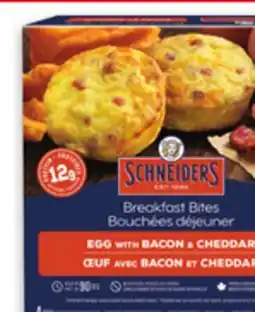 Metro SCHNEIDERS BREAKFAST SANDWICHES OR EGG BITES offer
