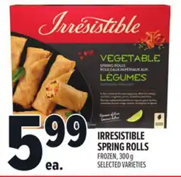 Metro IRRESISTIBLE SPRING ROLLS offer