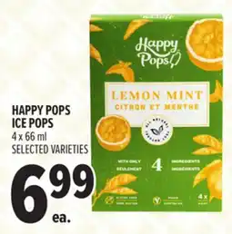Metro HAPPY POPS ICE POPS offer