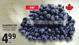 Metro BLUEBERRIES PINT offer