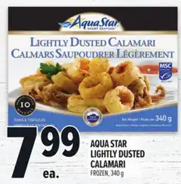 Metro AQUA STAR LIGHTLY DUSTED CALAMARI offer