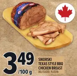 Metro SIKORSKI TEXAS STYLE BBQ CHICKEN BREAST offer