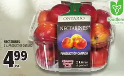 Metro NECTARINES offer