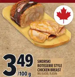 Metro SIKORSKI ROTISSERIE STYLE CHICKEN BREAST offer