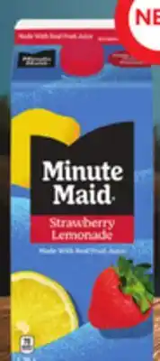 Metro MINUTE MAID REFRIGERATED DRINKS offer