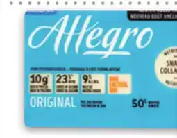 Metro NATREL PLUS MILK OR ALLEGRO LACTOSE FREE CHEESE offer