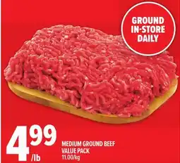 Metro MEDIUM GROUND BEEF VALUE PACK offer