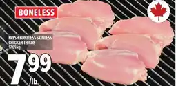 Metro FRESH BONELESS SKINLESS CHICKEN THIGHS offer