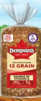 Metro VILLAGGIO ITALIAN STYLE BREADS, BUNS, DEMPSTER'S WHOLE GRAIN BREADS OR BAGELS offer