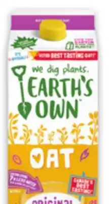 Metro EARTH'S OWN BEVERAGE offer