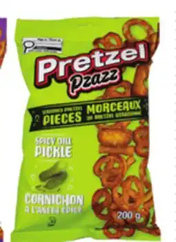 Metro PRETZEL PZAZZ SNACKS offer