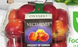 Metro LOCAL BASKETS PEACHES, WHITE POTATOES OR DILL CUCUMBERS, NECTARINES, FIELD TOMATOES offer