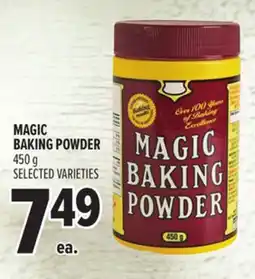 Metro MAGIC BAKING POWDER offer