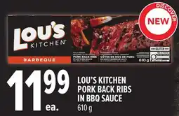 Metro LOU'S KITCHEN PORK BACK RIBS IN BBQ SAUCE offer