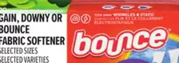 Metro GAIN, DOWNY OR BOUNCE FABRIC SOFTENER offer
