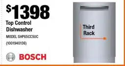 Home Depot Top Control Dishwasher offer