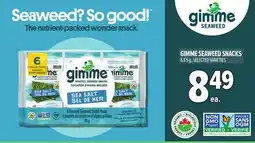Metro GIMME SEAWEED SNACKS offer