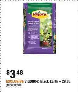 Home Depot EXCLUSIVE VIGORO Black Earth • offer