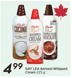 Sobeys Aerosol Whipped Cream offer