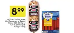 Sobeys Turkey Bites, Mini Pepperoni or Salami Sticks offer