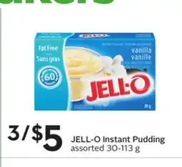 Sobeys Instant Pudding offer