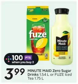 Sobeys Zero Sugar Drinks offer