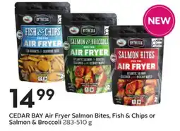 Sobeys Air Fryer Salmon Bites, Fish & Chips or Salmon & Broccoli offer