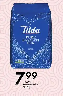 Sobeys Basmati Rice offer