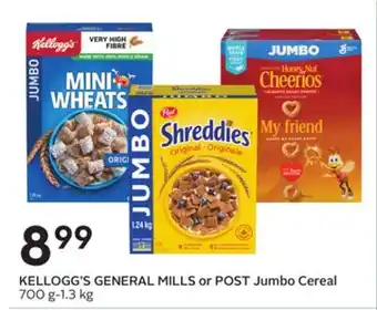 Sobeys Jumbo Cereal offer