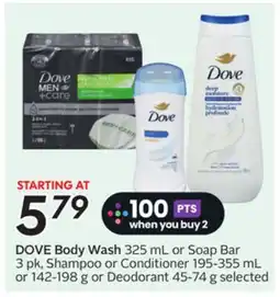 Sobeys Body Wash offer
