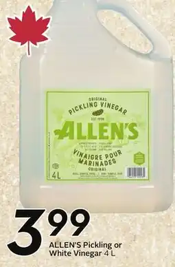Sobeys Pickling or White Vinegar offer