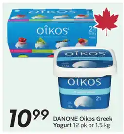Sobeys Oikos Greek Yogurt offer