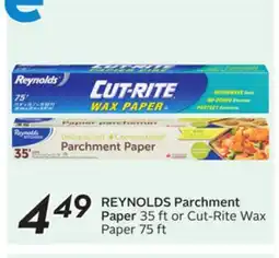 Sobeys Parchment Paper offer