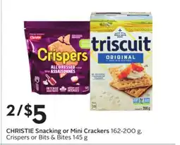 Sobeys Snacking or Mini Crackers offer