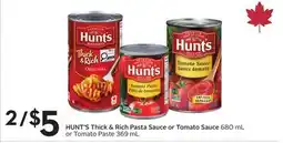 Sobeys Thick & Rich Pasta Sauce or Tomato Sauce offer
