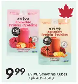 Sobeys Smoothie Cubes offer
