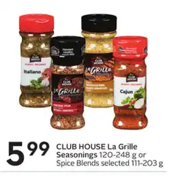 Sobeys La Grille Seasonings offer