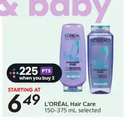 Sobeys Hair Care offer