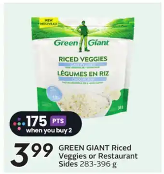 Sobeys Riced Veggies or Restaurant Sides offer