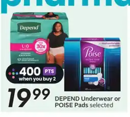 Sobeys Underwear or Pads offer