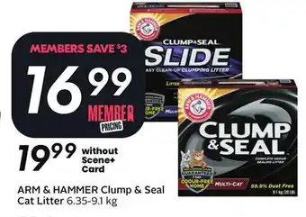 Sobeys Clump & Seal Cat Litter offer