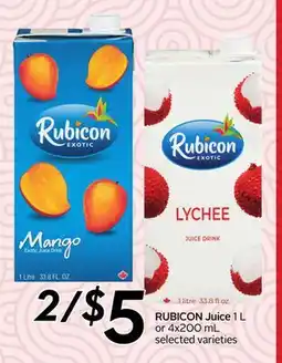 Sobeys Juice offer