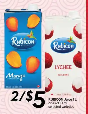 Sobeys Juice offer