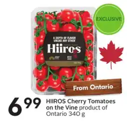 Sobeys Cherry Tomatoes on the Vine offer