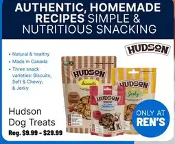 Ren’s Pets Depot Hudson Dog Treats offer