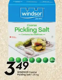 Sobeys Coarse Pickling Salt offer