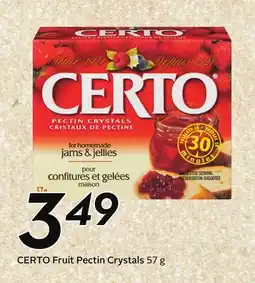Sobeys Fruit Pectin Crystals offer