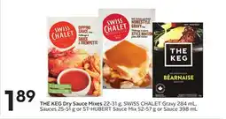 Sobeys Dry Sauce Mixes offer