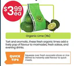Healthy Planet Organic Lime offer